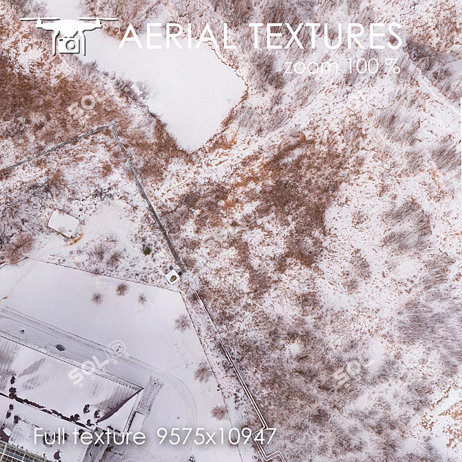 Aerial Landscape Texture Pack 3D model image 3