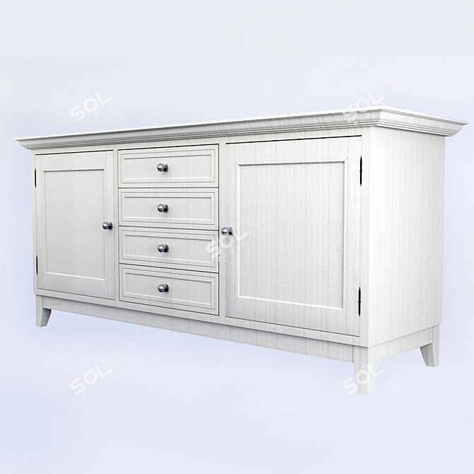 DANTONE Home Classic Chest 3D model image 1