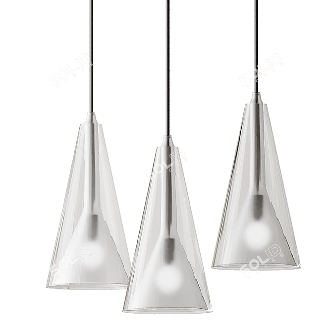 Lolli Decentralized Suspension: Sleek Elegance in Lighting 3D model image 5