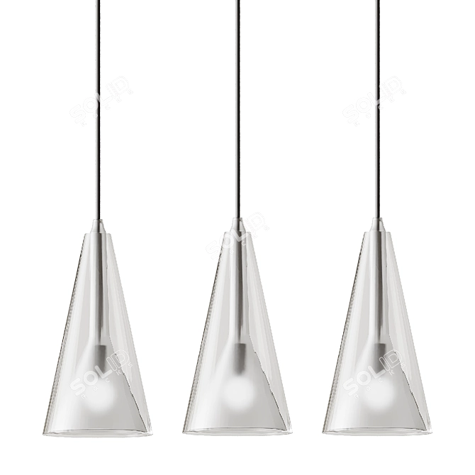 Lolli Decentralized Suspension: Sleek Elegance in Lighting 3D model image 6