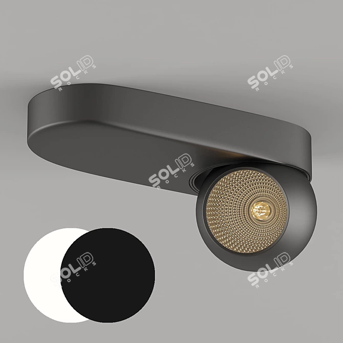 Sleek Marbul_X1 Lighting Solution 3D model image 3