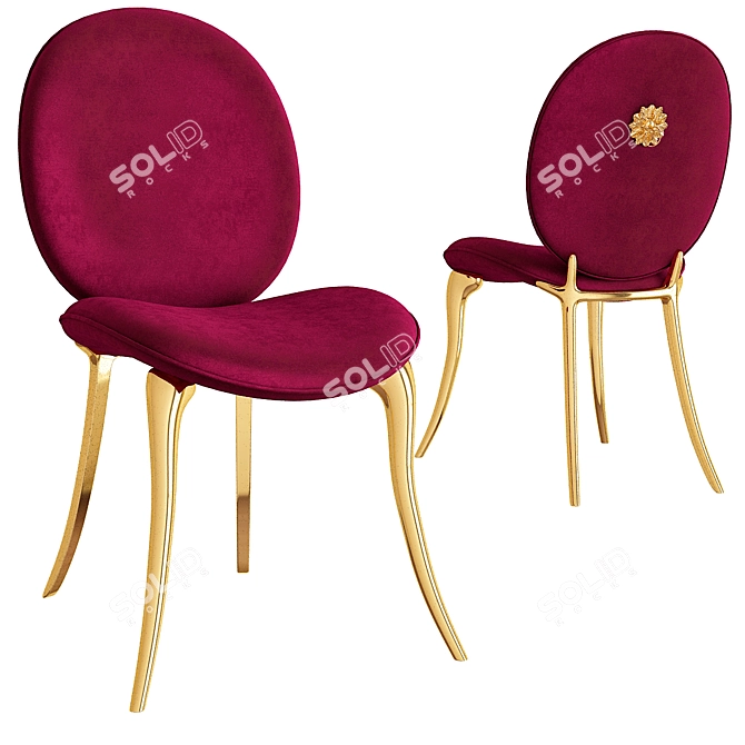 Soleil Artwork: Captivating Luxury 3D model image 1