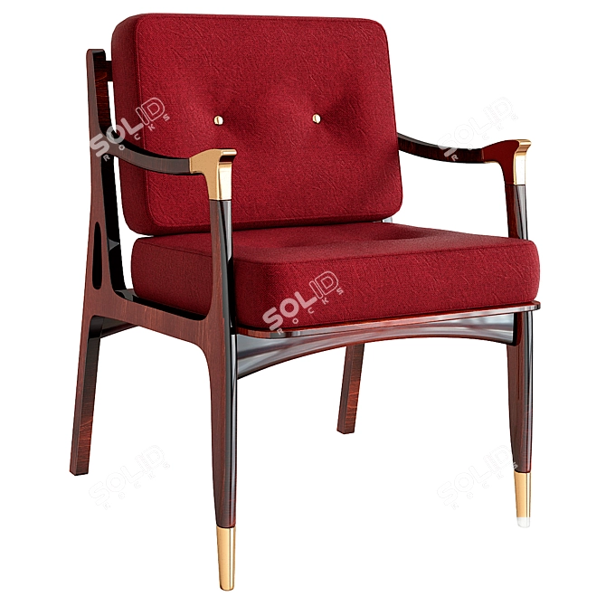 Boho Haverhill Maxi Dress 3D model image 1