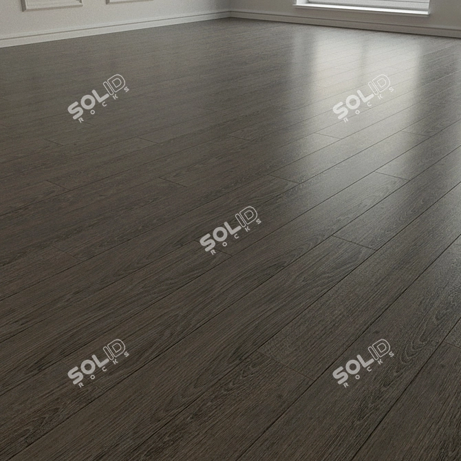 Natural Wood Parquet 171: Laminate Flooring 3D model image 1