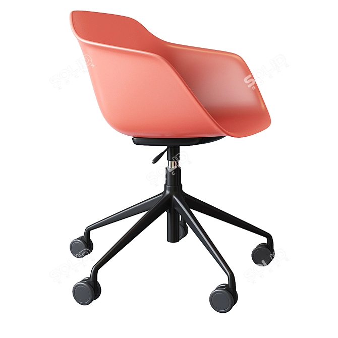 ErgoFlex Office Chair 3D model image 4