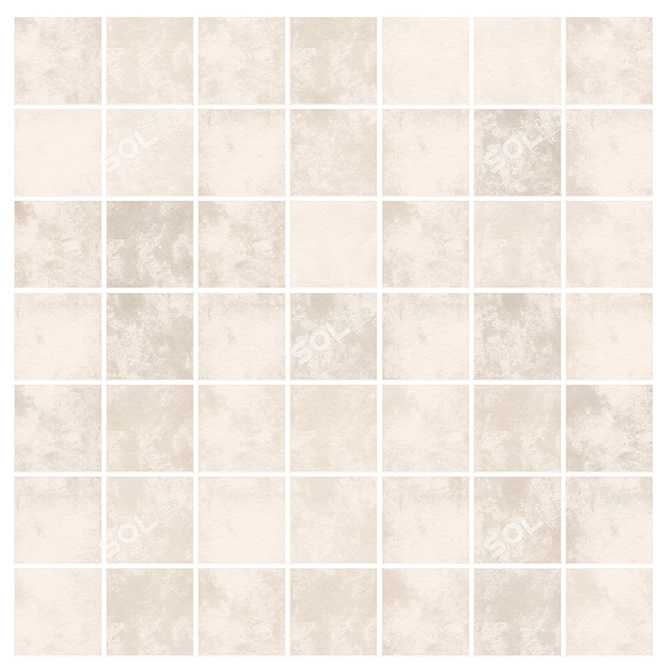 Equipe Artisan Mosaic Tiles 3D model image 4