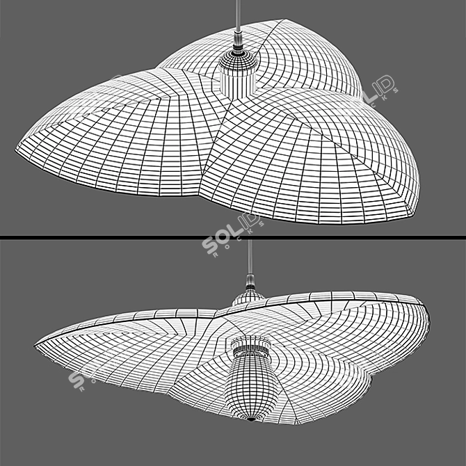 Luminara LED Ceiling Light 3D model image 3