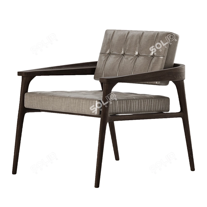 Trussardi Casa Casilia: Sleek and Stylish 3D model image 1