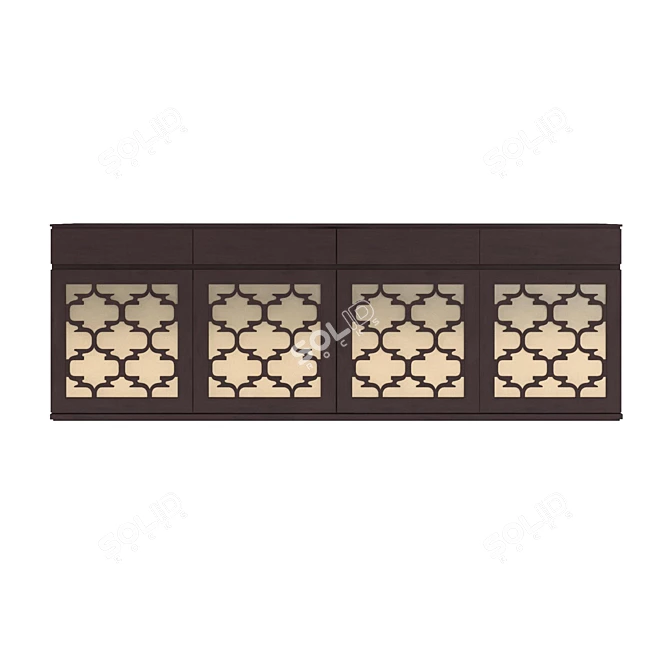 Marrakesh Sideboard: Exquisite Elegance & Functional Beauty 3D model image 2