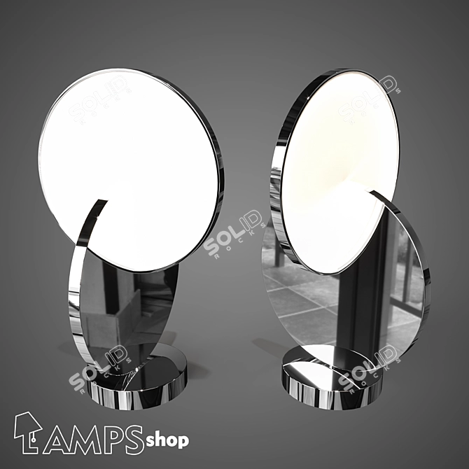 Sunrise B Table Lamp - Elegant and Stylish 3D model image 1