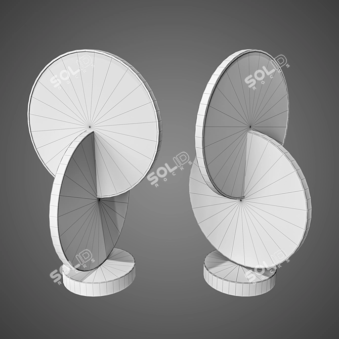 Sunrise B Table Lamp - Elegant and Stylish 3D model image 2