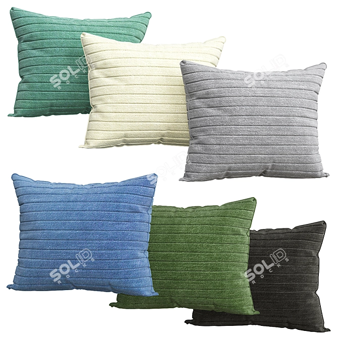 Cozy Cushions: Instant Decor Upgrade 3D model image 1