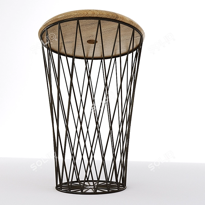 Boconcept LID Stool - Sleek and Stylish Seating 3D model image 2