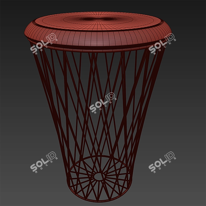 Boconcept LID Stool - Sleek and Stylish Seating 3D model image 3