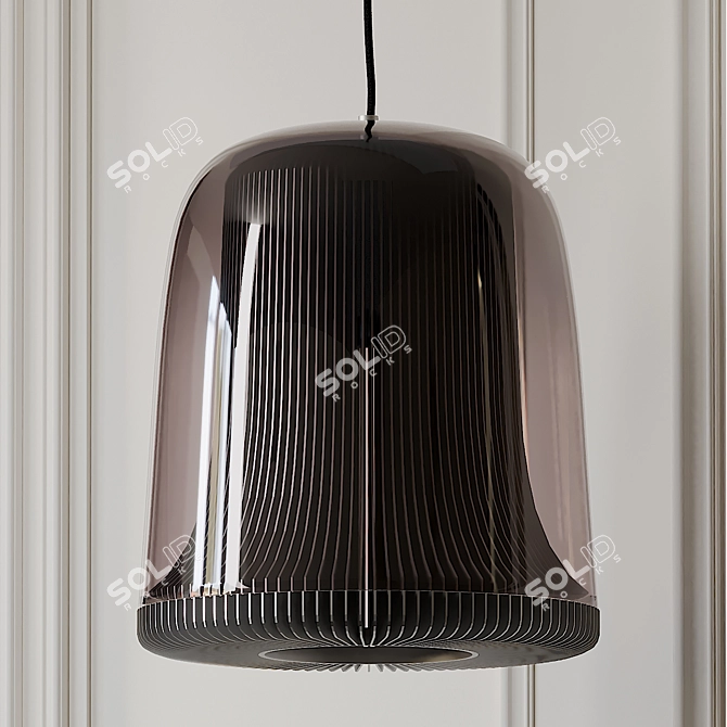 Elegant Dub Large Pendant 3D model image 3