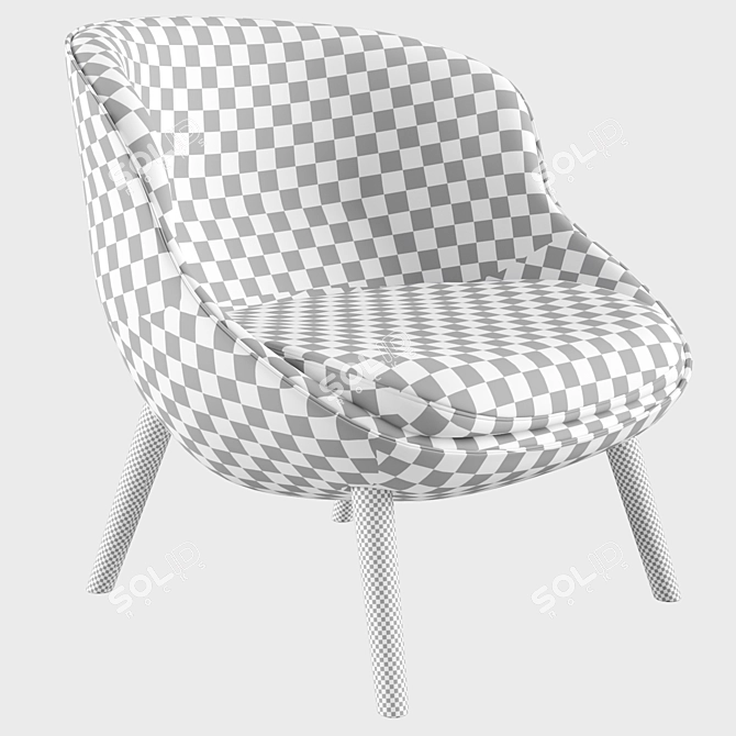 Hyg Comfort Lounge Chair 3D model image 4