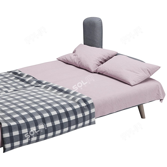Aneto Gala Sofa Bed 3D model image 3
