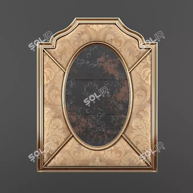 Enchant Wall Mirror 3D model image 1