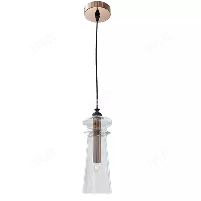 Elegant Italamp Licio Pendant - Modern Design 3D model image 1