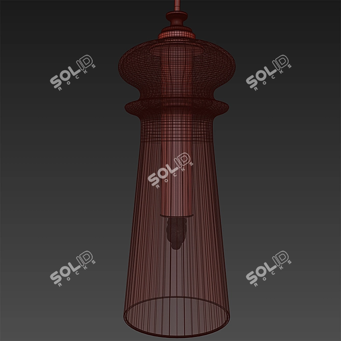 Elegant Italamp Licio Pendant - Modern Design 3D model image 3