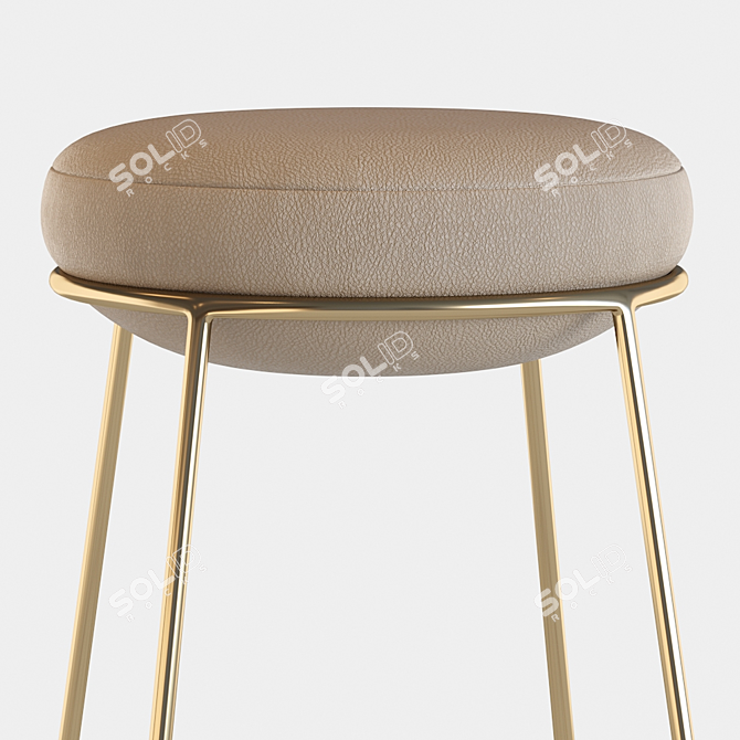 Modern Paula Rosales Nest Bar Stool 3D model image 3