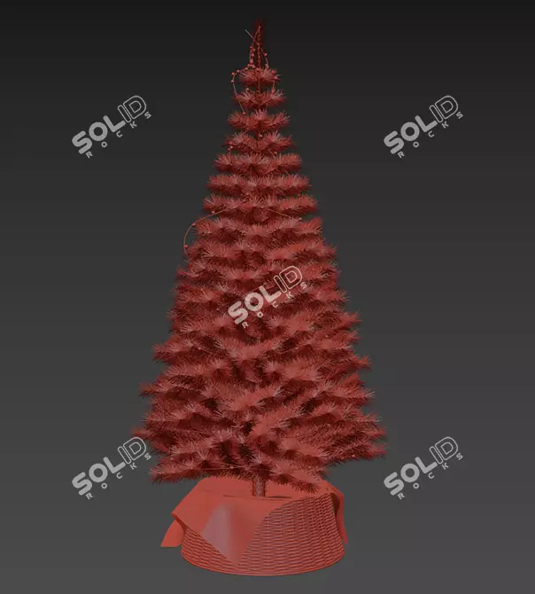 Christmas Tree 2 - 3D Model 3D model image 2