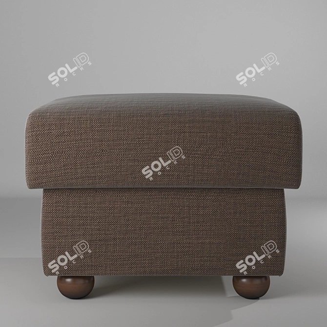 Title: Versatile Poofs Set 3D model image 3