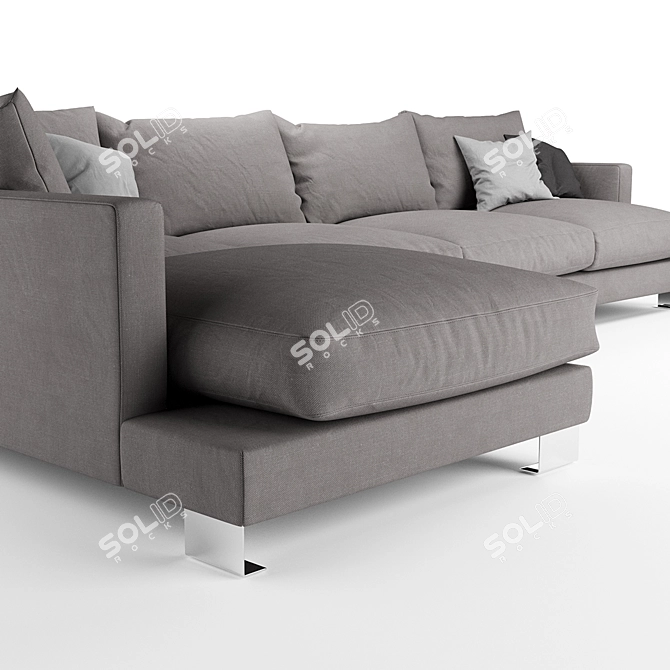 Lux Max Corner Sofa 3D model image 4