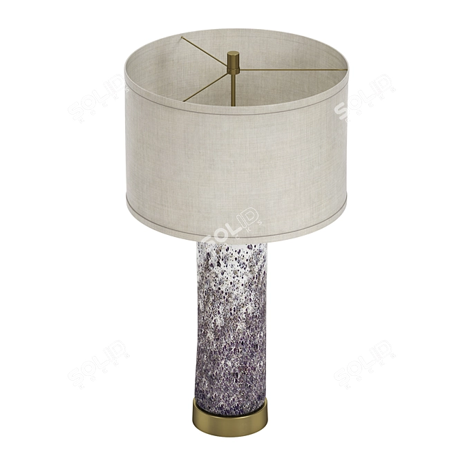 Elegant Gabby Laura Table Lamp 3D model image 2