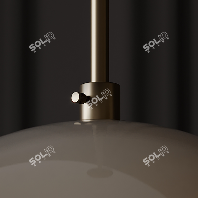 Elegance Illuminated: Underwood Pendant 3D model image 3