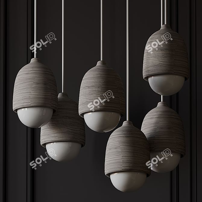 Eco-friendly Terho Pendant 3D model image 2