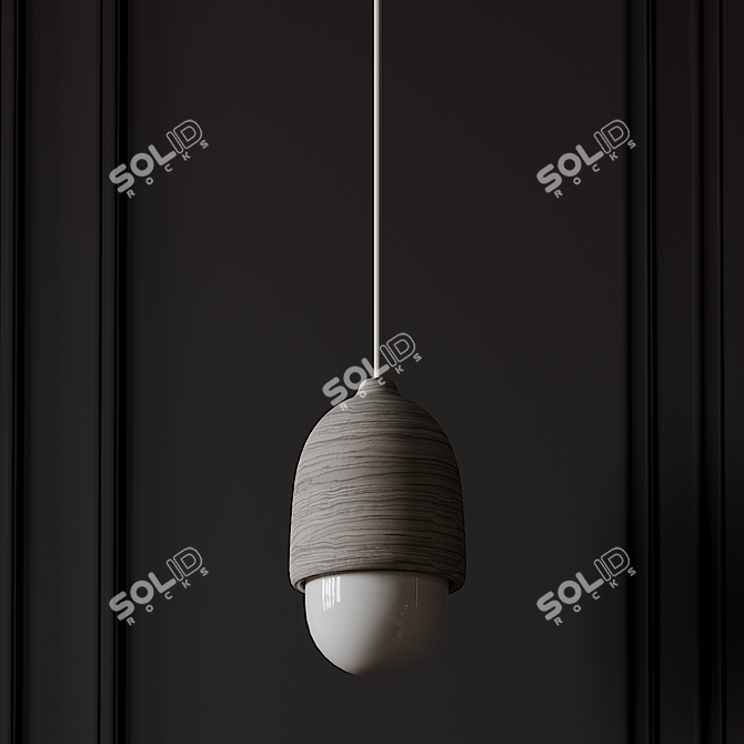 Eco-friendly Terho Pendant 3D model image 3