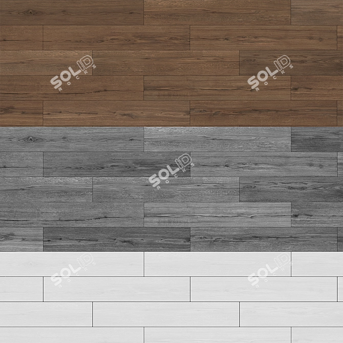 Title: Seamless High-Resolution Parquet 3D model image 3