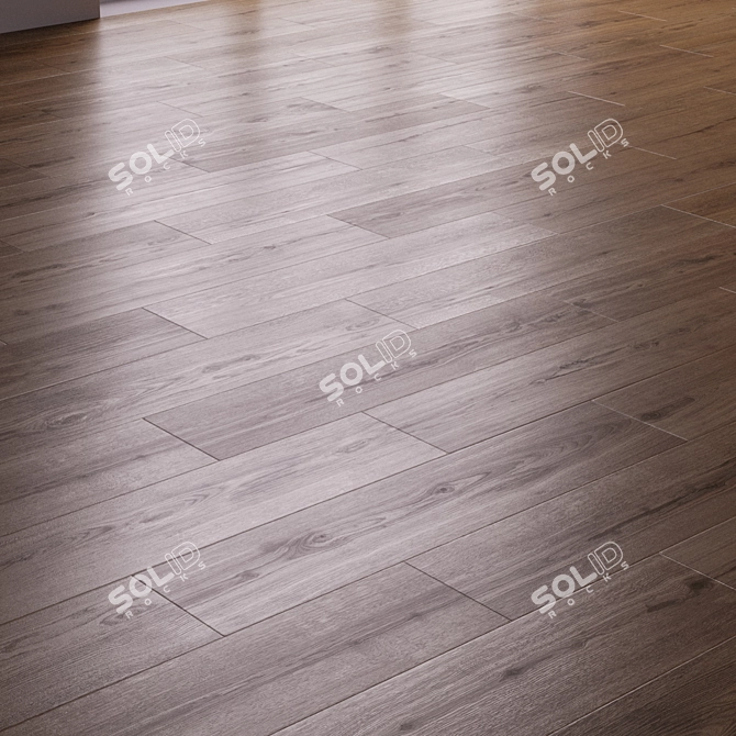 Title: Seamless High-Resolution Parquet 3D model image 5