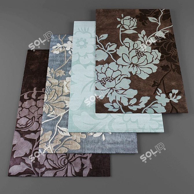 Luxury and Elegance: Nuloom Rugs 3D model image 1