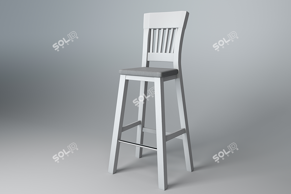 Wood Art Ukraine Rines Bar Stool 3D model image 8