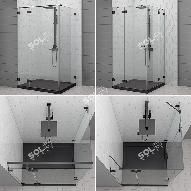 Shower Enclosures and Doors Radaway | Essenza Black

Sleek and Stylish Shower Solutions 3D model image 3