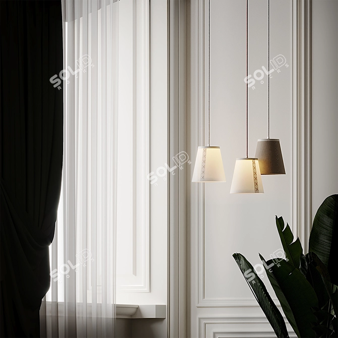 FLOR Pendant Lamp: Illuminating Elegance 3D model image 3