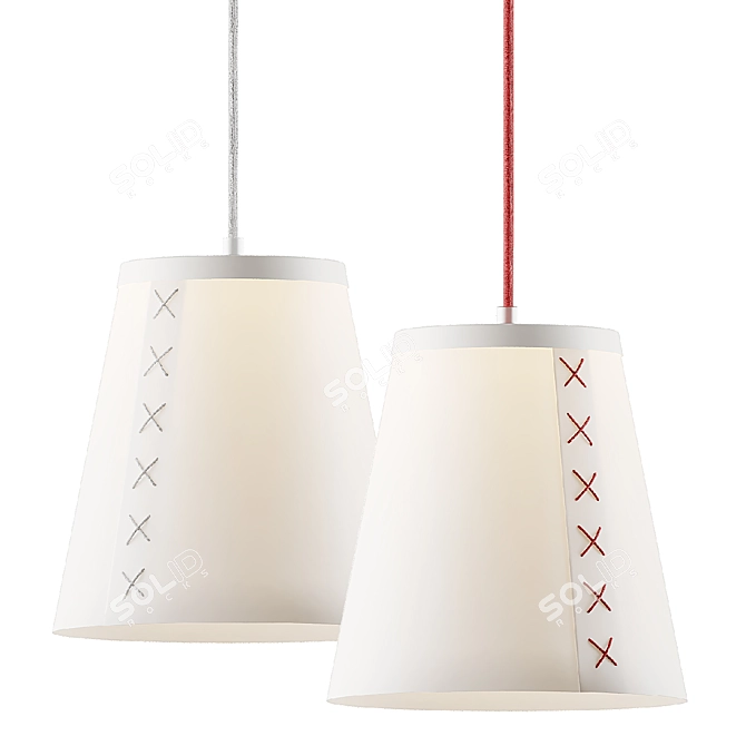 FLOR Pendant Lamp: Illuminating Elegance 3D model image 4