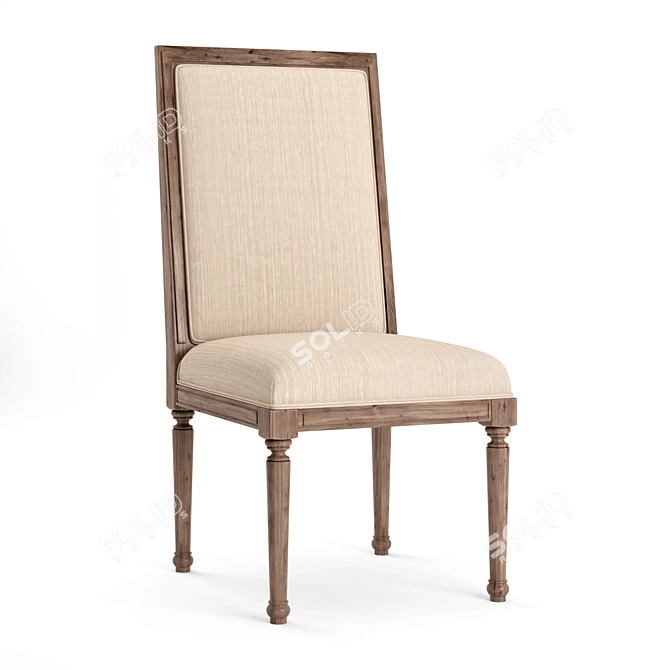 Modern Miller Chair 3D model image 1