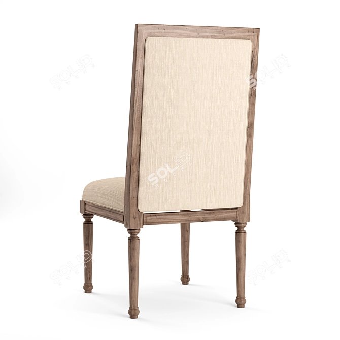 Modern Miller Chair 3D model image 2