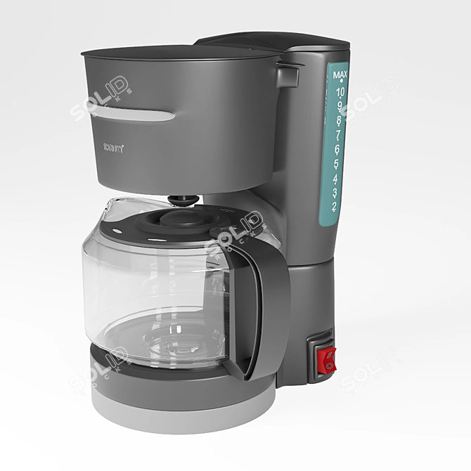 Premium Coffee Machine: Elegant Design, Superior Performance 3D model image 3