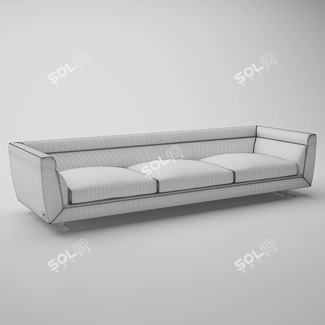 Longhi Ansel - Sleek Modern Design 3D model image 2