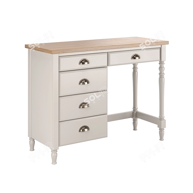 Albi Toilet Table - Elegant and Functional 3D model image 2