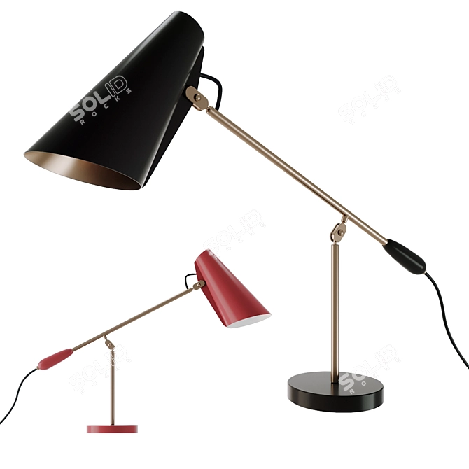 Versatile Semper Lamp: The Perfect Lighting Solution for Any Space 3D model image 1