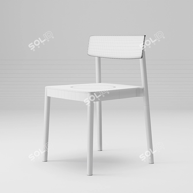 Elegant Smart Chair: Modern Design 3D model image 3