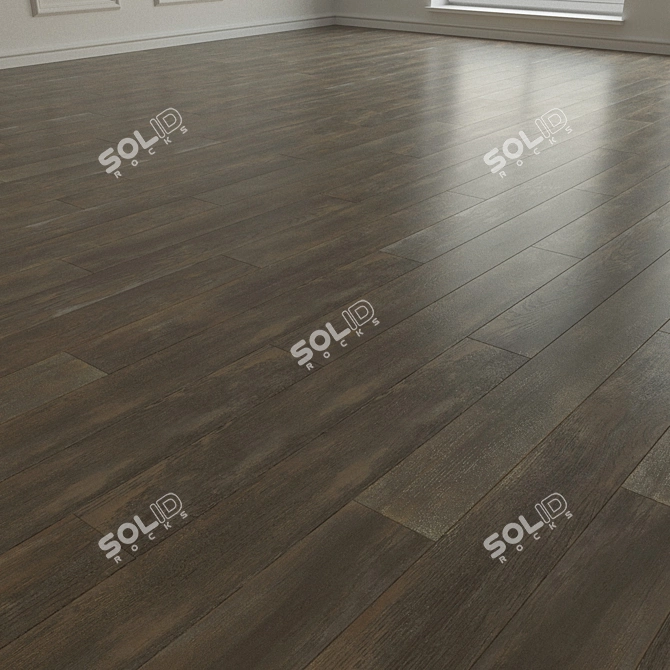 Luxury Laminate Parquet: Natural Wood Texture 3D model image 2