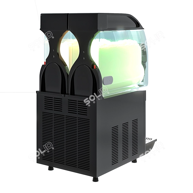 SPM LUCE IPRO 2 M: High-Performance Slush Machine 3D model image 3