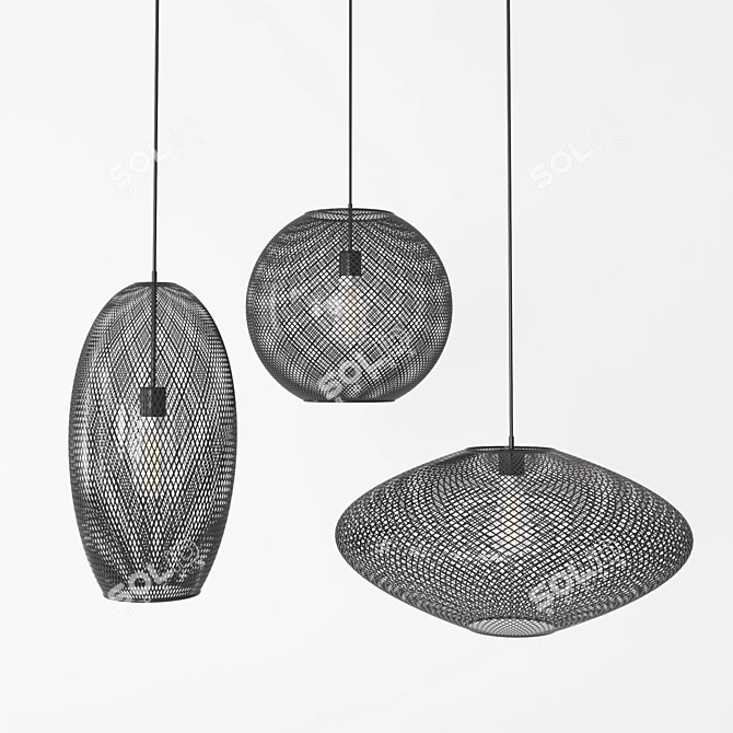 Modern Lighting Fixture for Stylish Interiors 3D model image 1