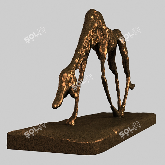 Polys 559346, Verts 279619: Sculpted Dog 3D model image 3